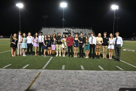 The DEHS 2022-23 Homecoming Court. 